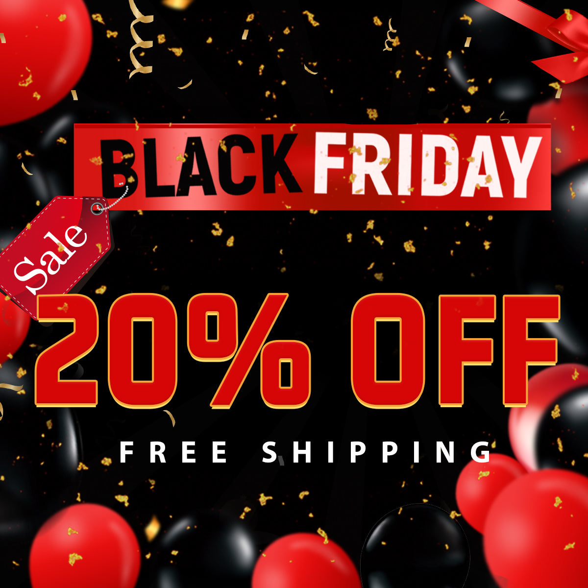 BLACK FRIDAY 20% Off