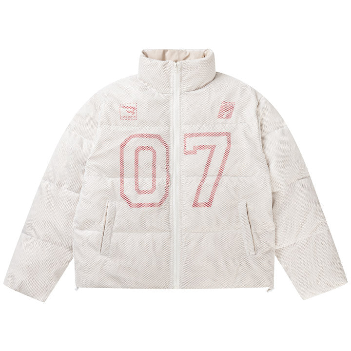 LEMANDIK® Mesh Jersey Puffer Jacket Number 07