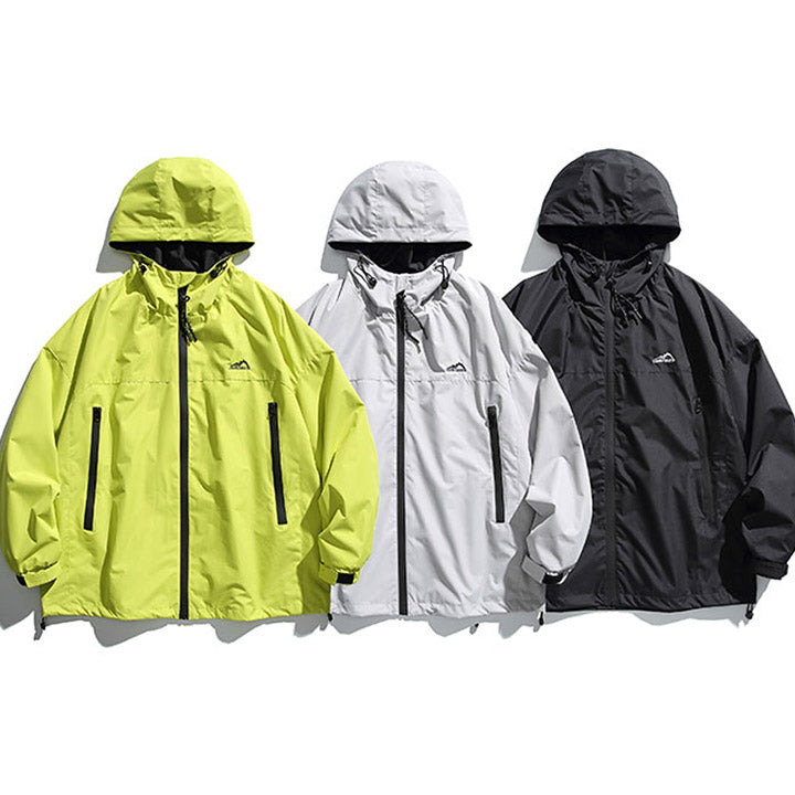 LEMANDIK® Streetwear Abnehmbare zweiteilige Jacke mit Kapuze