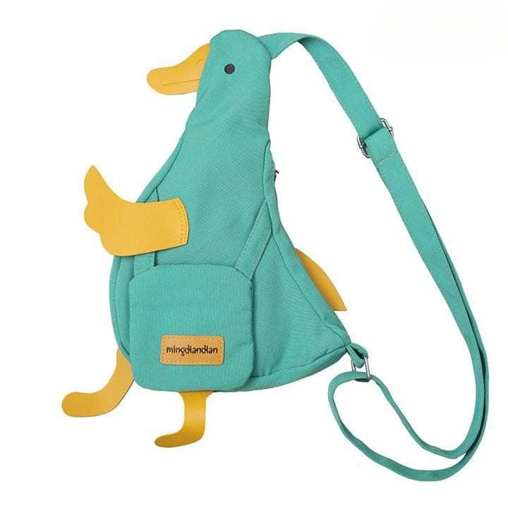 LEMANDIK® Duck Shaped Canvas Shoulder Bag