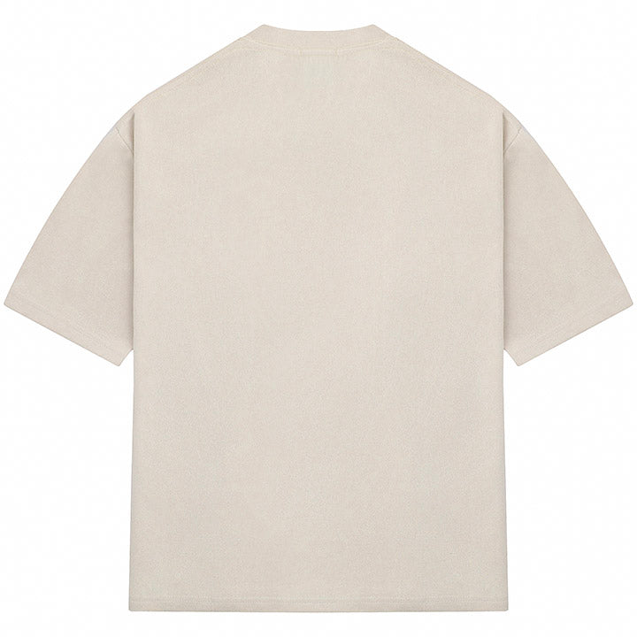 LEMANDIK® T-Shirt aus Wildlederimitat mit reflektierendem Streifen