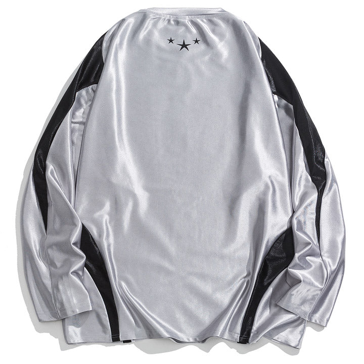 sliver long sleeve shirt BLACKENERGY