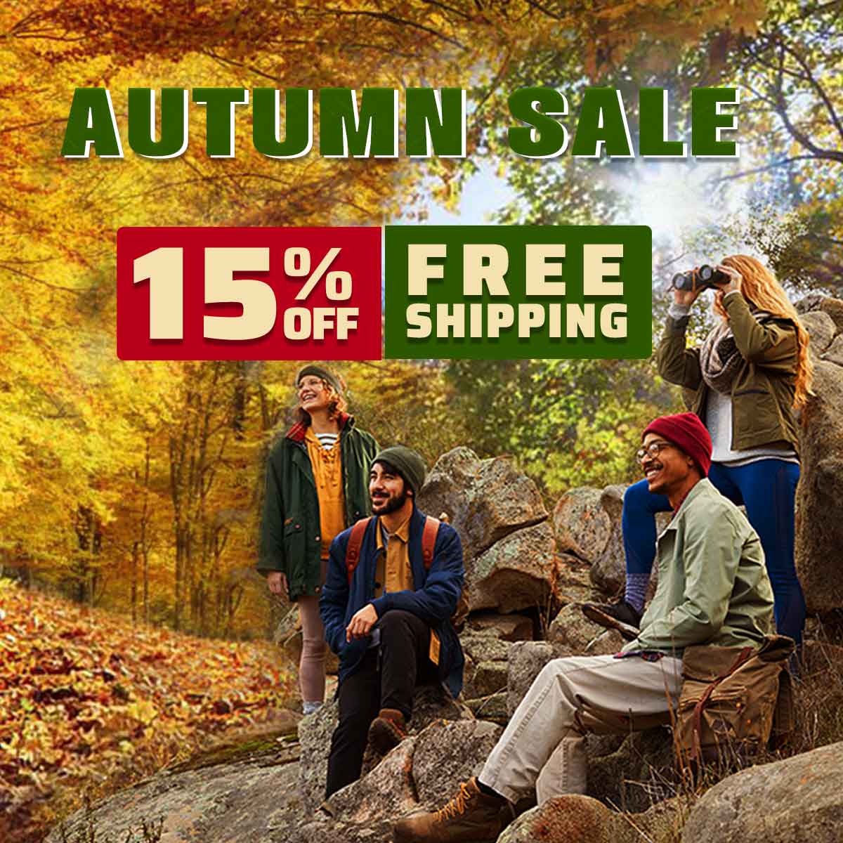 Autumn Sale 15% Off