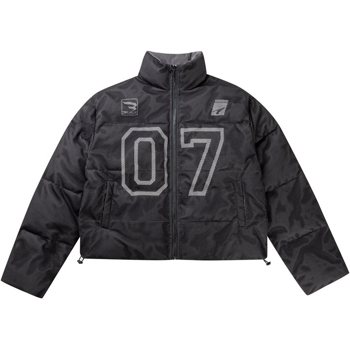 LEMANDIK® Mesh Jersey Puffer Jacket Number 07