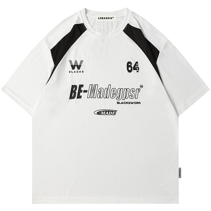 LEMANDIK® Oversize Jersey T-shirt Number 64