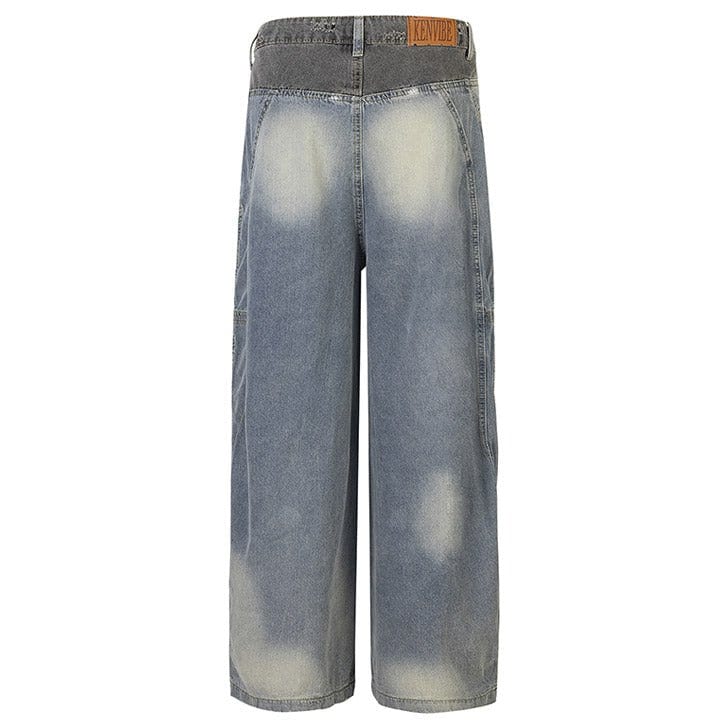 high rise straight leg jeans