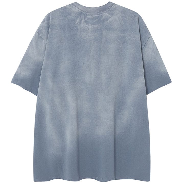 washed gradient t - shirt