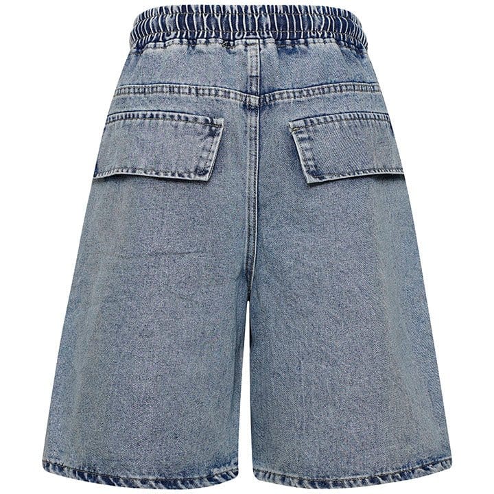 baggy pockets jorts for men