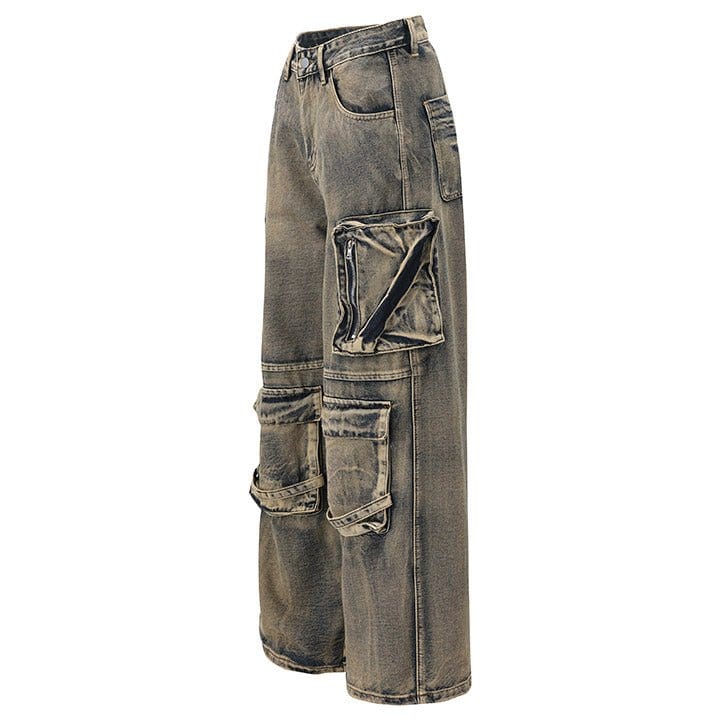 baggy cargo jeans