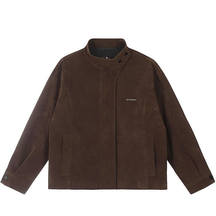 Suede Moto Work Jacket