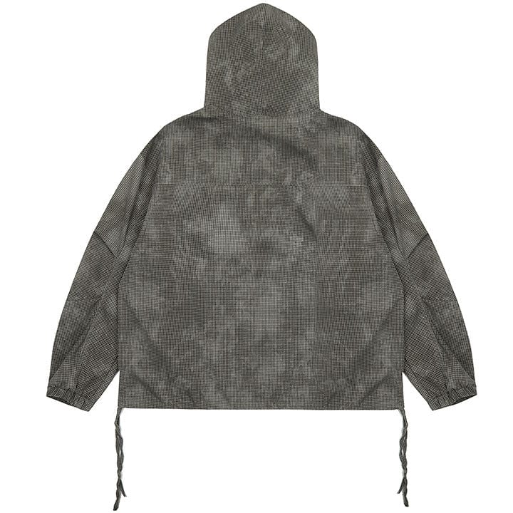 tie dye grey hoodie