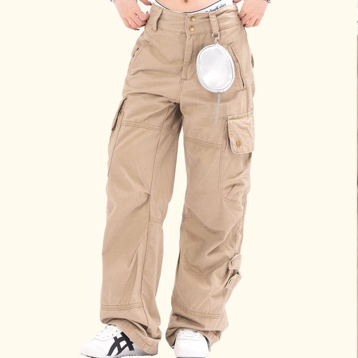 men cargo pants with bag