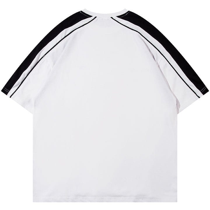 white jersey t - shirt