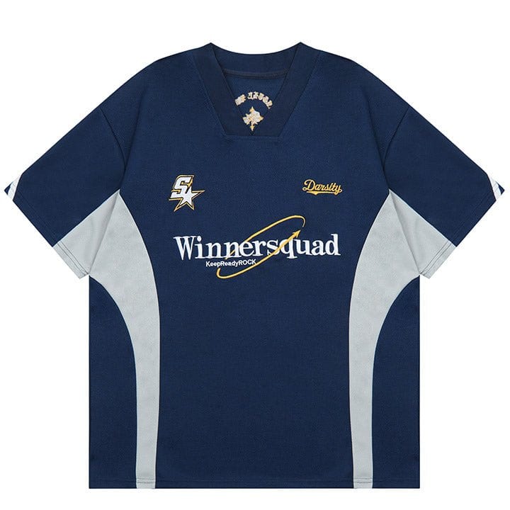 V - neck Winnersquad short sleeve t - shirt