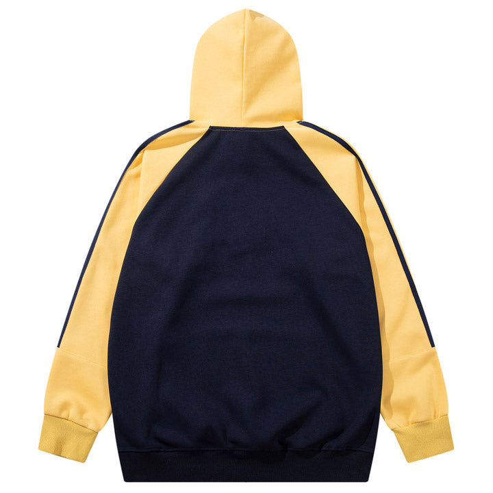 oversize letter graphic hoodie