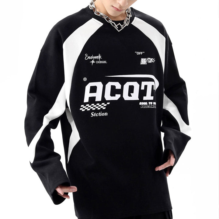 LEMANDIK® Racing Sweatshirt ACQT Druck