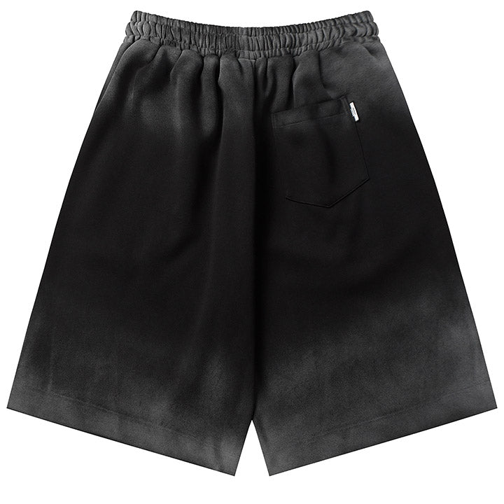 LEMANDIK® American Style Gradient Drawstring Shorts