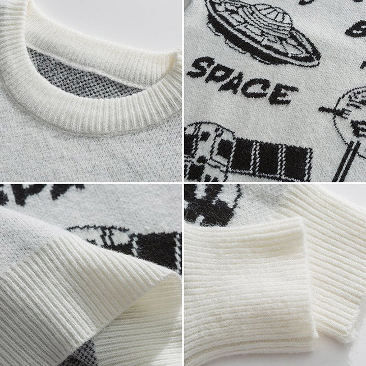 space station knit jumper