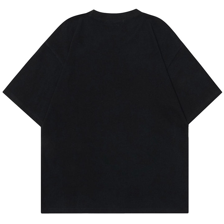 loose fit spider patch t-shirt