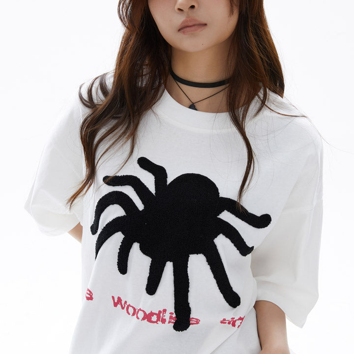 street style spider t-shirt
