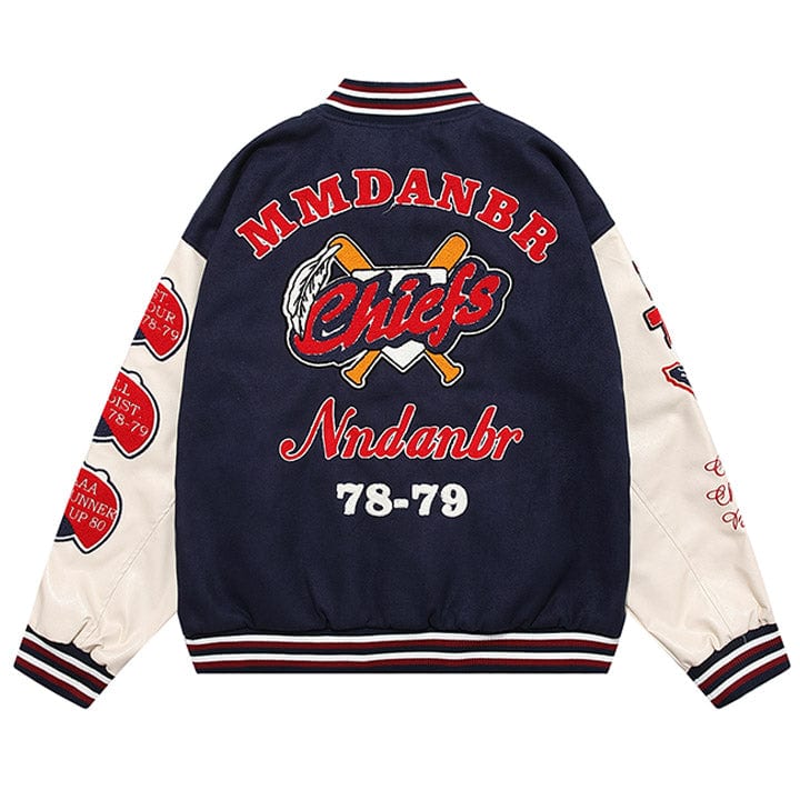 MMDANBR chiefs baseball jacket