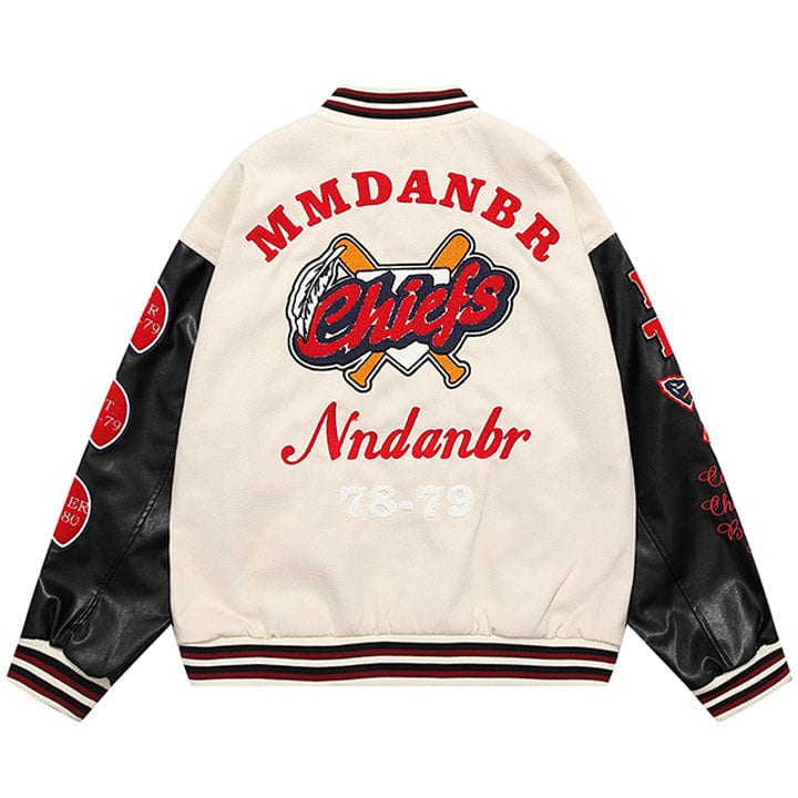 MMDANBR chiefs varsity jacket