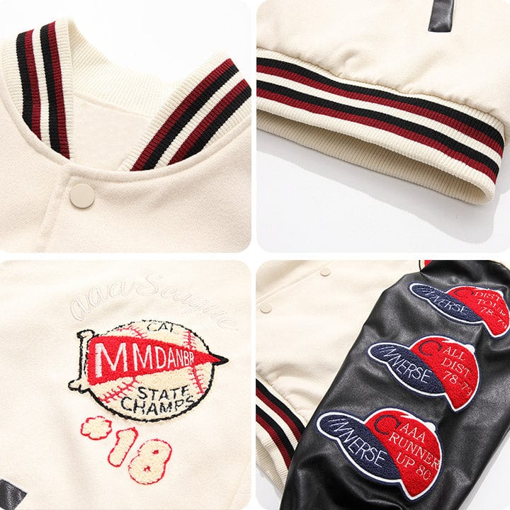 Ameica style varsity jacket