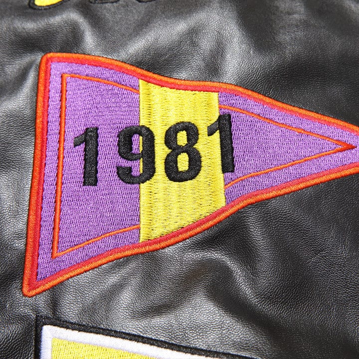 heavy duty 1981 varsity jacket for men